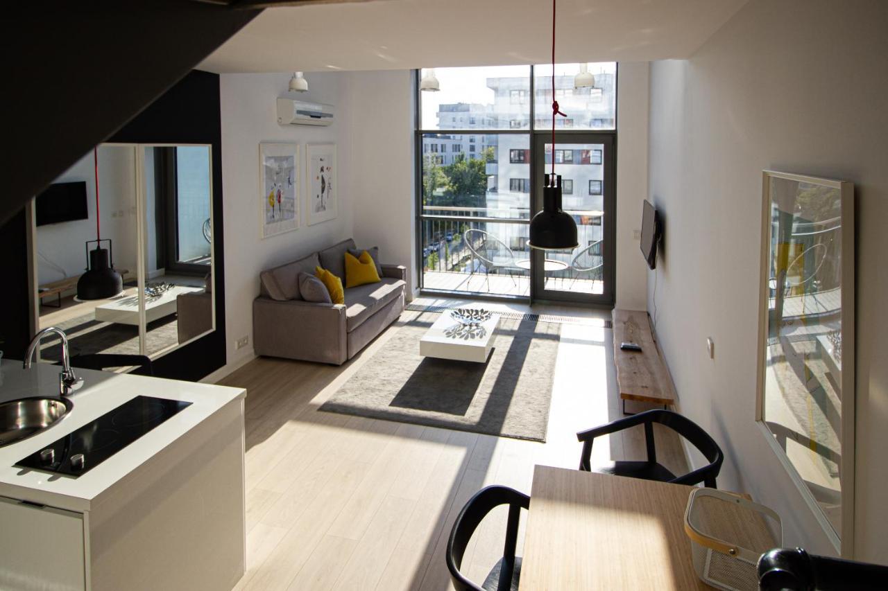 Qbik Loft Modern Apartment Warsaw Exterior photo
