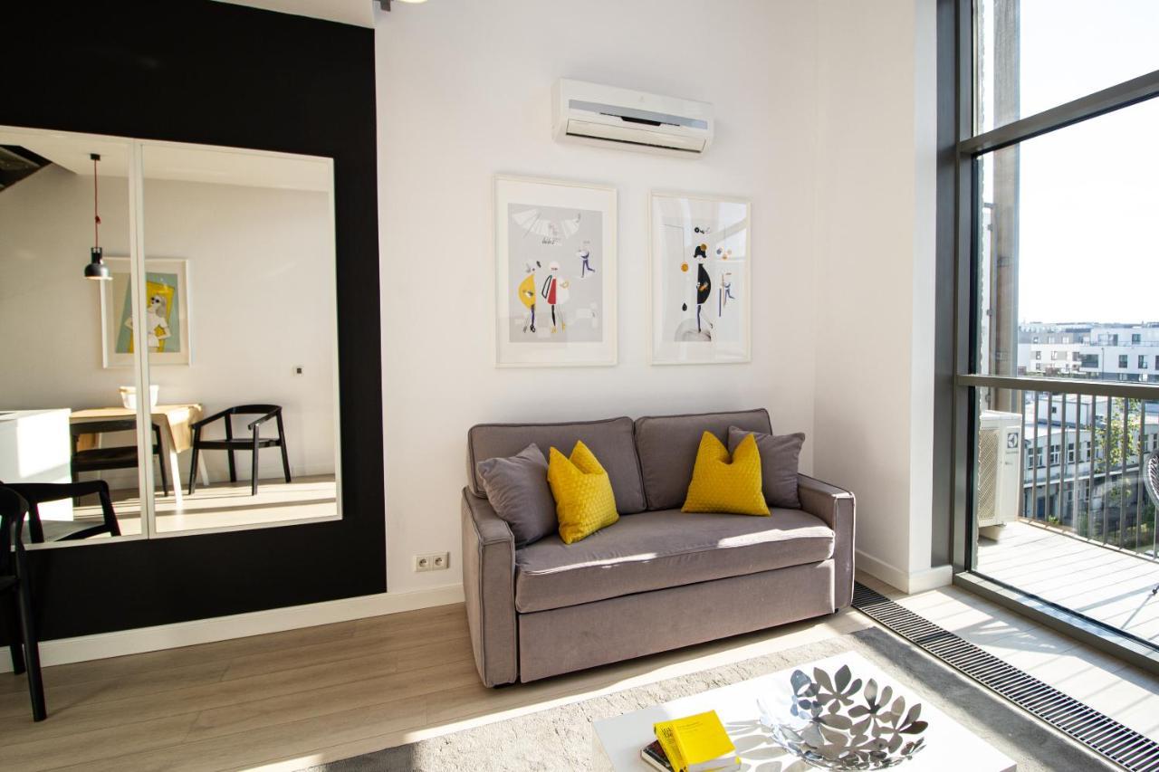 Qbik Loft Modern Apartment Warsaw Exterior photo