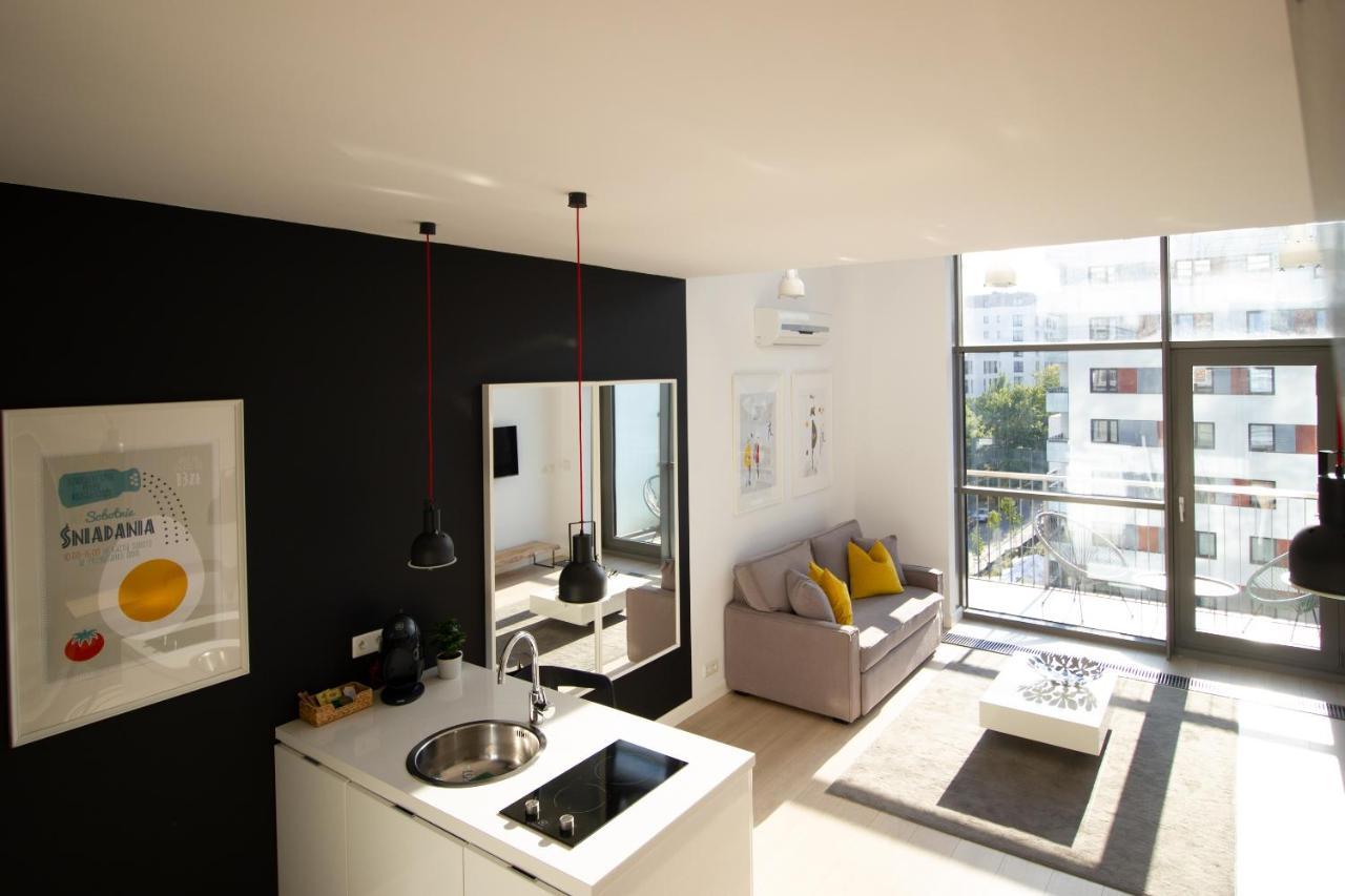 Qbik Loft Modern Apartment Warsaw Exterior photo