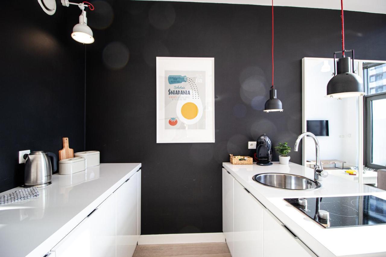 Qbik Loft Modern Apartment Warsaw Exterior photo